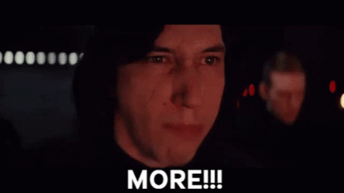 Kylo Ren Screaming MORE