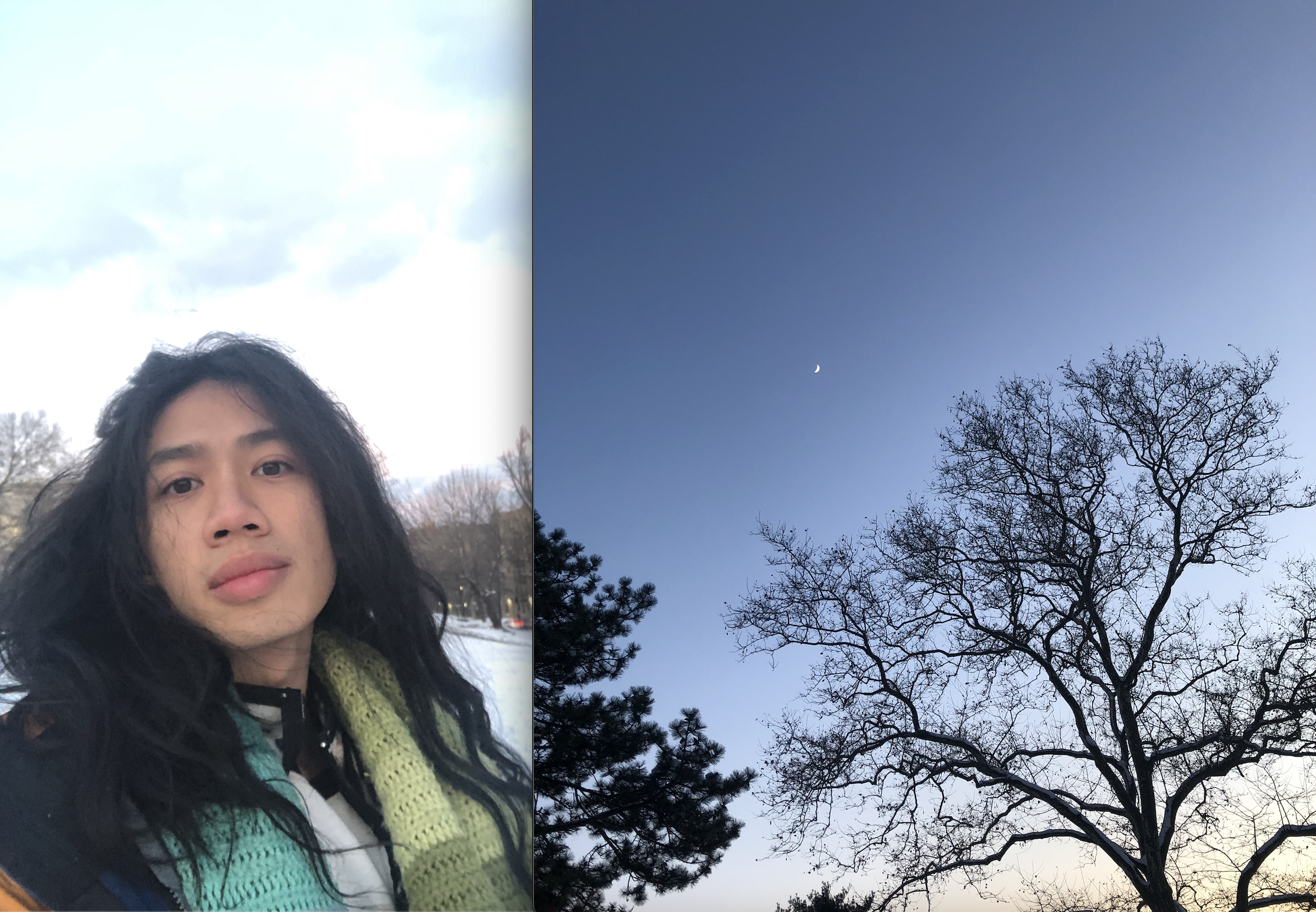 jan 9 2022 - coat rustling crunch