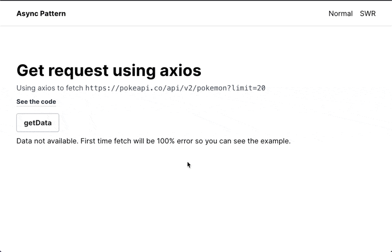 🔥 New Post: React Loading State Pattern using Toast & SWR
