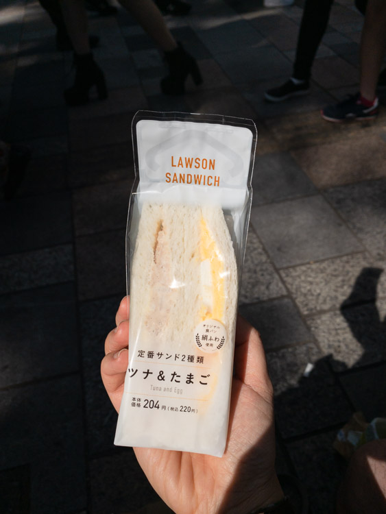 Lawson egg sandwich