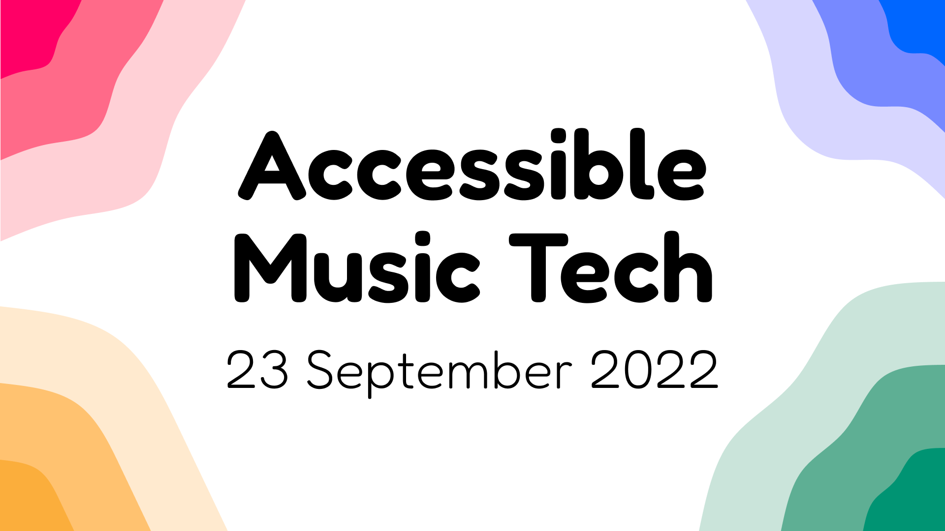 Save the Date for the first Accessible Music Technology Conference!
