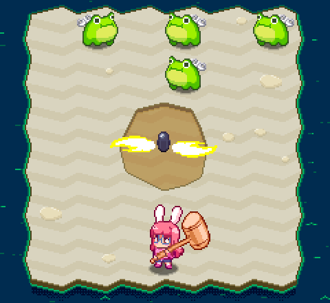 Spinning flamethrowers and the rest of the arcade stages