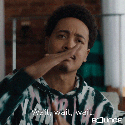 Wait, wait, wait. Timeout