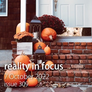 Fall decorations on a porch: Reality in Focus issue 309
