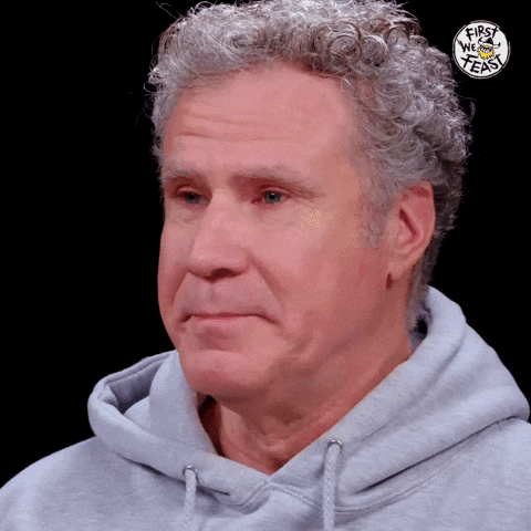 Gif mostra Will Ferrell rindo
