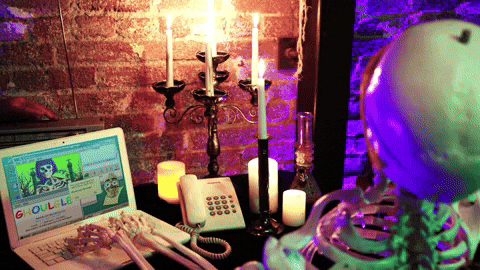 Computer Working GIF by Halloween.gif