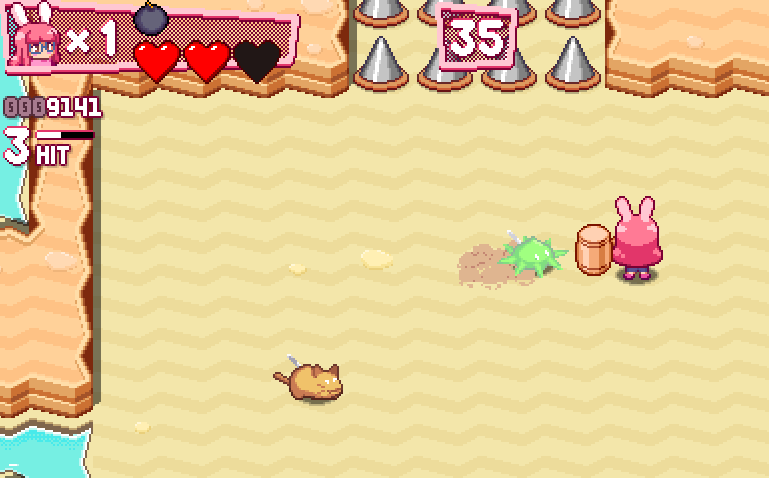 An enemy gets launched into a wall in slow motion, pausing briefly before exploding
