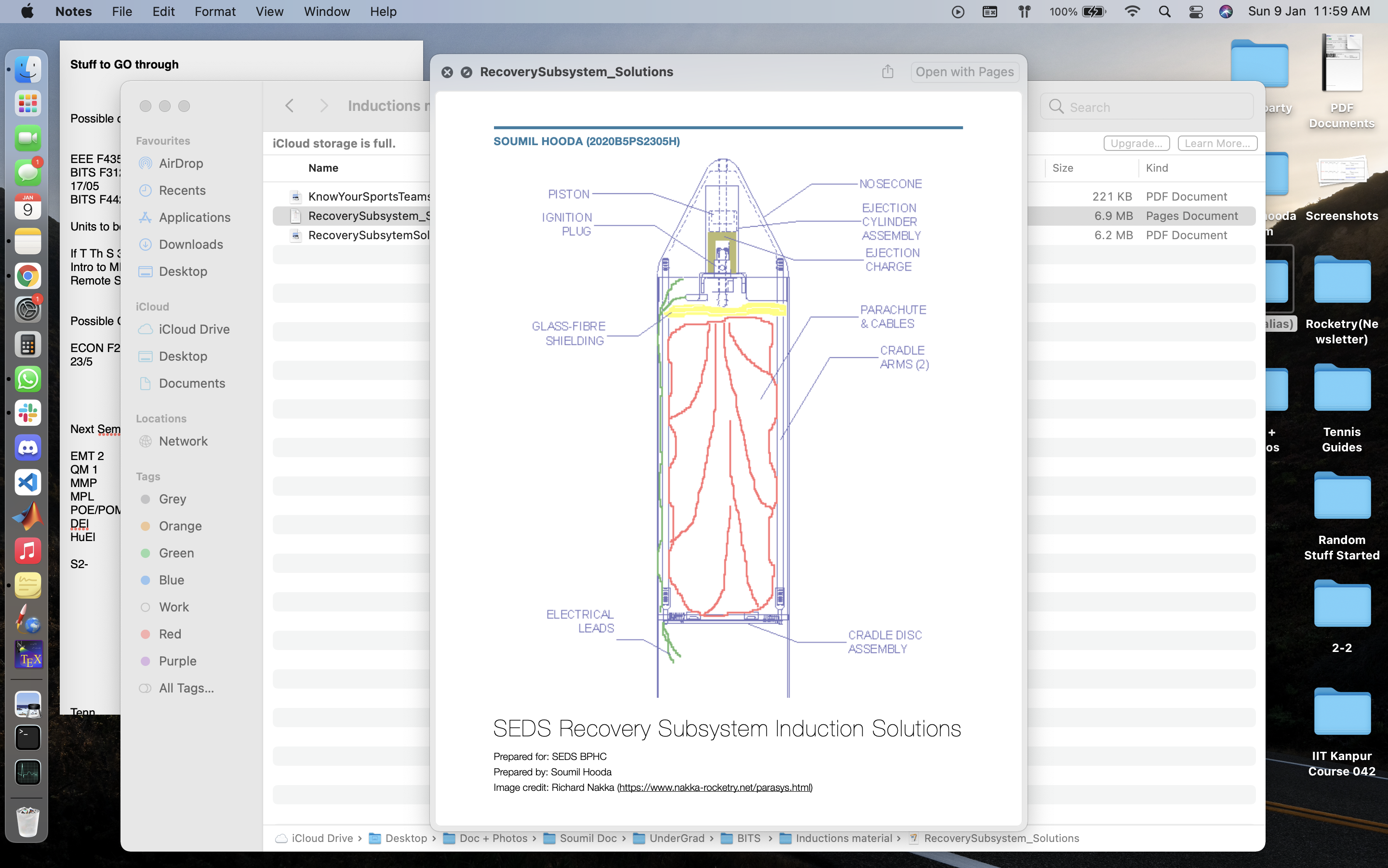 Technological Conception N2 (Rocketry Speciale)