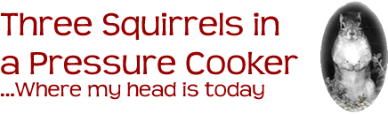 Three Squirrels in a Pressure Cooker logo