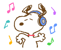 snoopy jamming