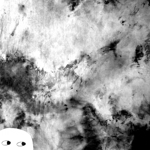 A stop motion ghost floats across the screen