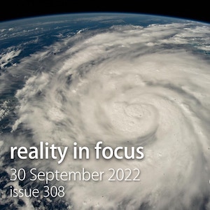 Hurricane Ian from space