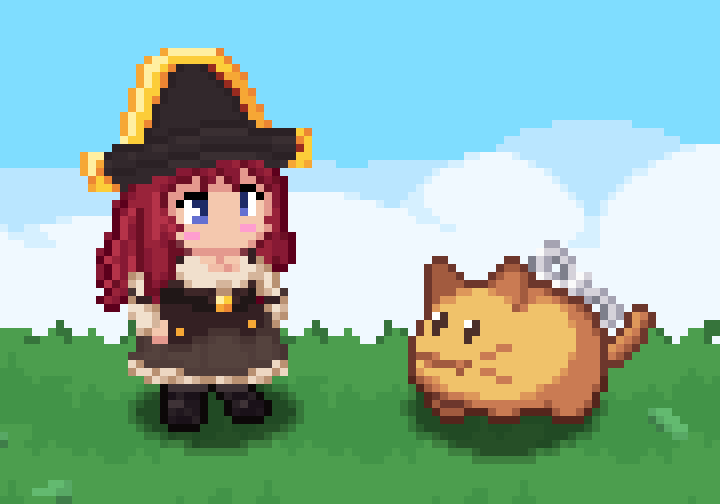 Returning to pixel art